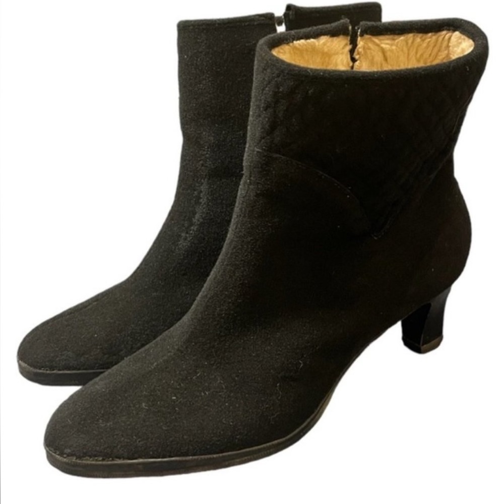 snowbelles kaufman vintage wool winter boots genuine shearling 7.5
